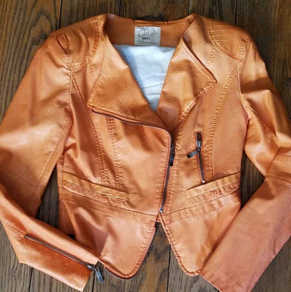 Jackets & Blazers - Vegan leather moto jacket Jackets & Blazers - Vegan leather moto jacket